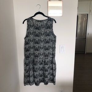 🐕 Casual tunic smock dress with drop waist